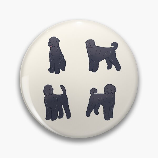 Item preview, Cute black russian terrier dog pack  designed and sold by Mayarart.