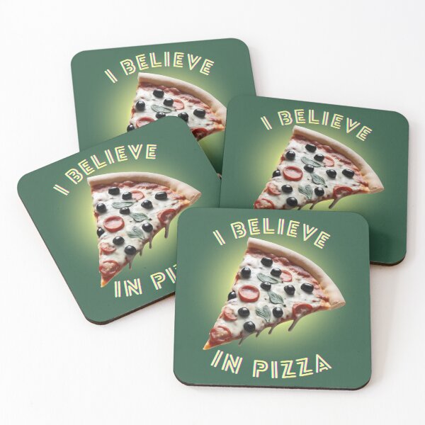 Item preview, I Believe in Pizza. designed and sold by NewtBoo.
