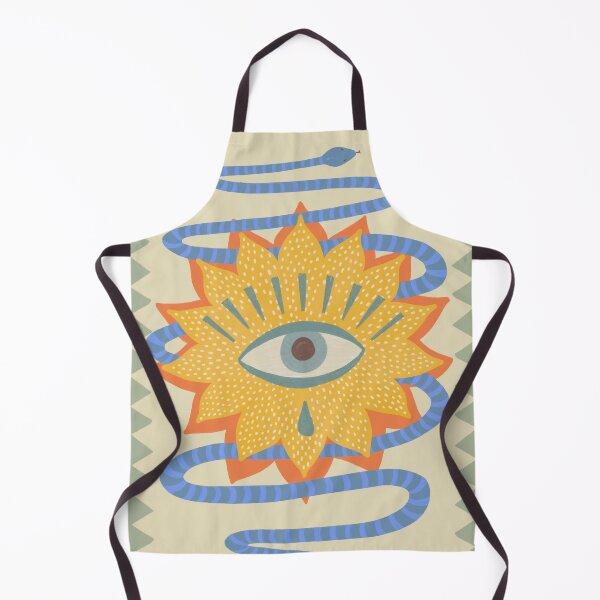 Item preview, retro hippie boho third eye - mystical print designed and sold by MartaOlgaKlara.