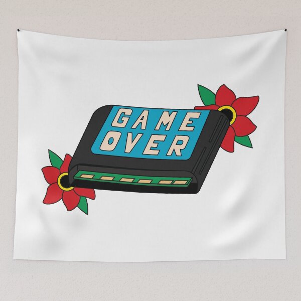 Item preview, Game over cartridge - Retro gaming designed and sold by 86Gaz.