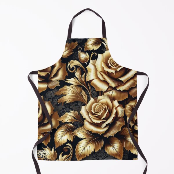 Item preview, Gold Damask Roses designed and sold by DesignsByPrnces.