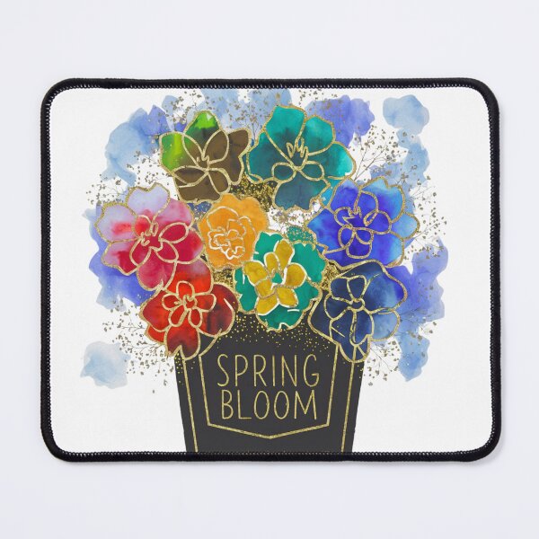 Item preview, #Spring Blooms with Watercolor designed and sold by Colorful-Garden.