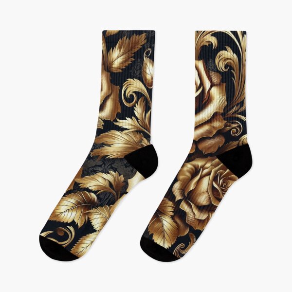 Item preview, Gold Damask Roses designed and sold by DesignsByPrnces.