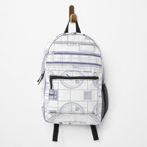 Item preview, Blueprint Schematic Industrial Layout, blue ink designed and sold by NoaaDesign.