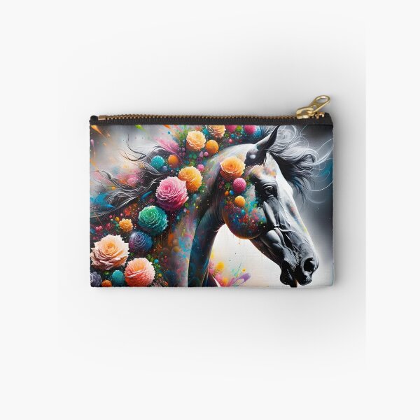 Item preview, A horse with flowers designed and sold by Pferde-Fanshop.