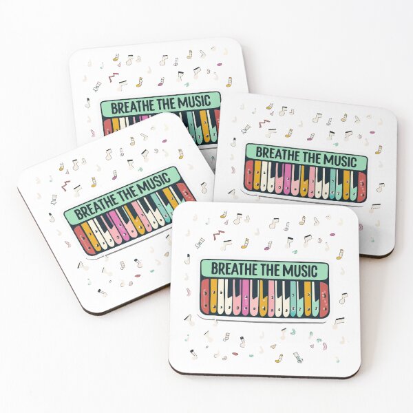 Item preview, Breathe the Music Colorful Melodica Design designed and sold by NiftyWrx.