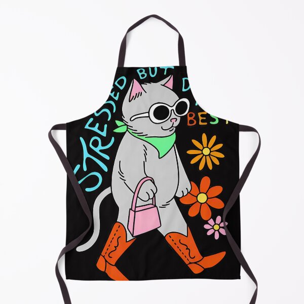 Item preview, Stressed But Doing My Best Cat designed and sold by Senadhmic.