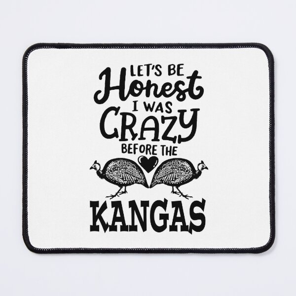 Item preview, Crazy for Kangas; Guinea Fowl;   designed and sold by StickerApe.