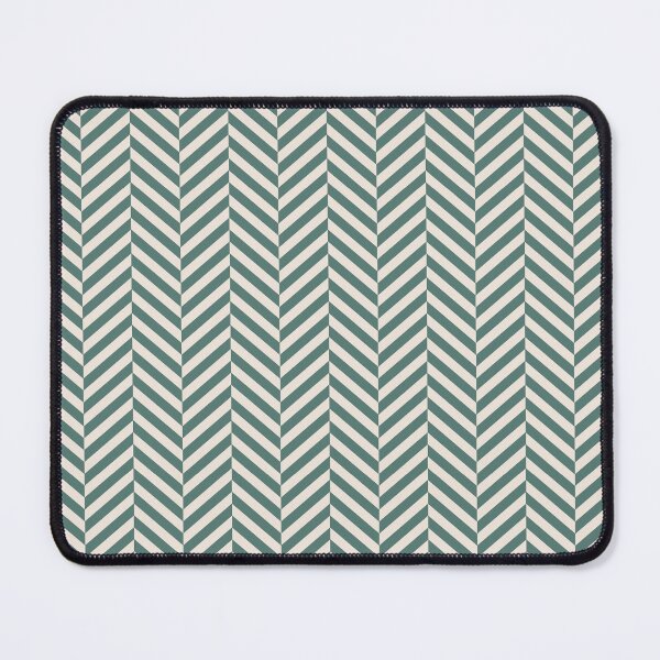 Item preview, Green and beige herringbone pattern designed and sold by LinDraws.