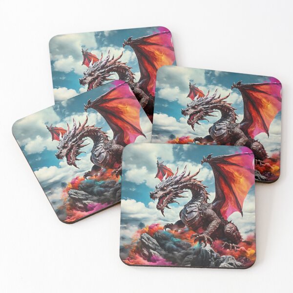 Item preview, Skyborne Dragon: A Splash of Color designed and sold by MysticFable.