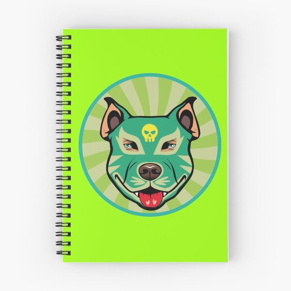 Item preview, green fighting pitbull designed and sold by ArtisticVsion.