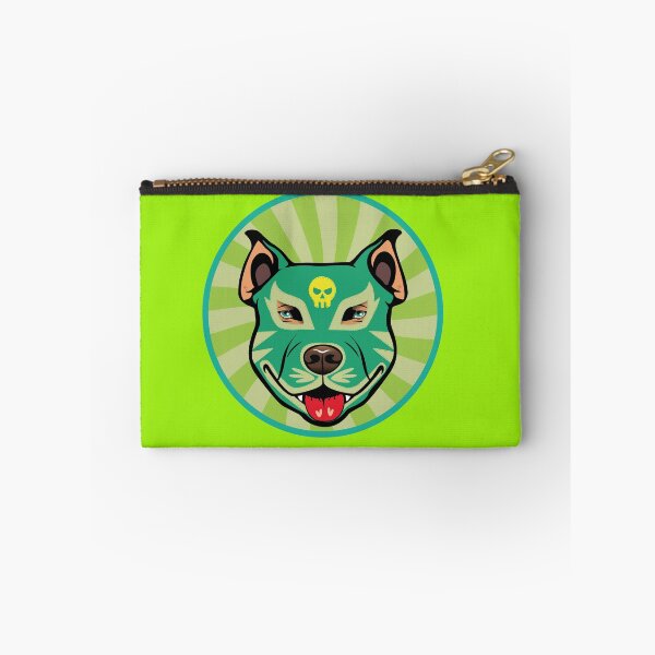 Item preview, green fighting pitbull designed and sold by ArtisticVsion.