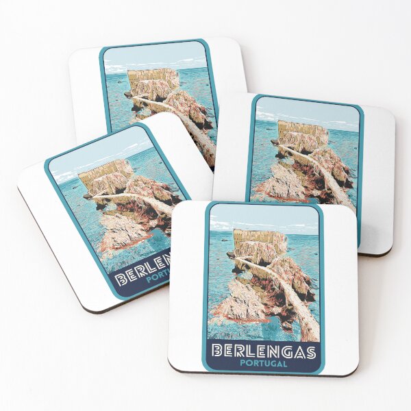 Item preview, Berlengas Islands View, Portugal Illustration designed and sold by Lemomo-artworks.