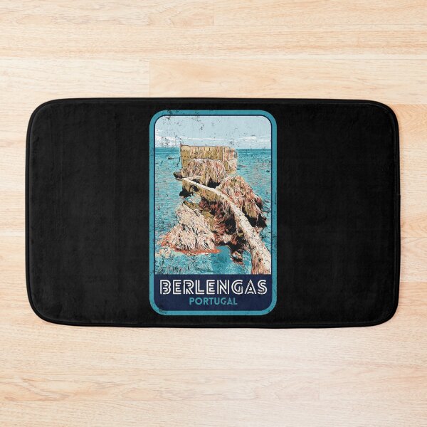 Item preview, Berlengas Islands View, Portugal Illustration designed and sold by Lemomo-artworks.