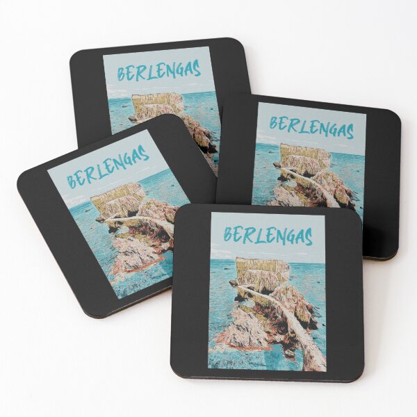 Item preview, Berlengas Islands View, Portugal Illustration designed and sold by Lemomo-artworks.