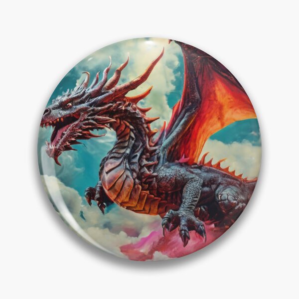 Item preview, Celestial Soar: Dragon in a Spectrum Sky designed and sold by MysticFable.