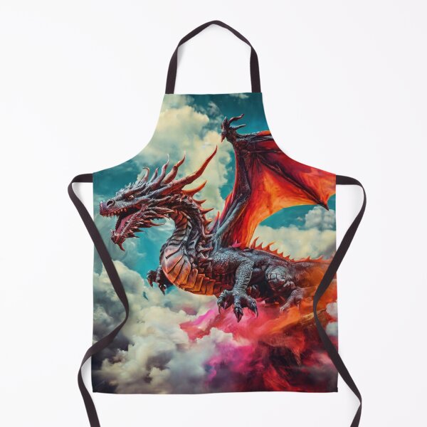 Item preview, Celestial Soar: Dragon in a Spectrum Sky designed and sold by MysticFable.