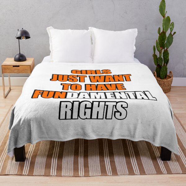 Item preview, Girls Just Want to Have Fundamental Rights designed and sold by Inspirationmotivation.