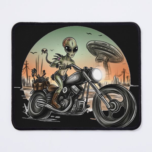 Item preview, Intergalactic Rider: Revving Through the Cosmos designed and sold by SurrealCreator.
