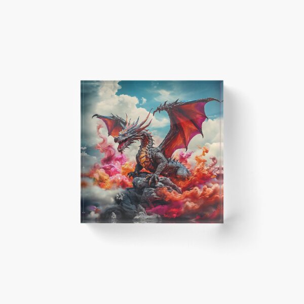 Item preview, Aurora Winged: Dragon's Dance in the Sky designed and sold by MysticFable.
