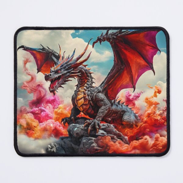 Item preview, Aurora Winged: Dragon's Dance in the Sky designed and sold by MysticFable.