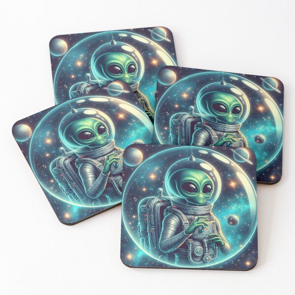 Item preview, Alien in the Space  designed and sold by Marcicev-Bojan.