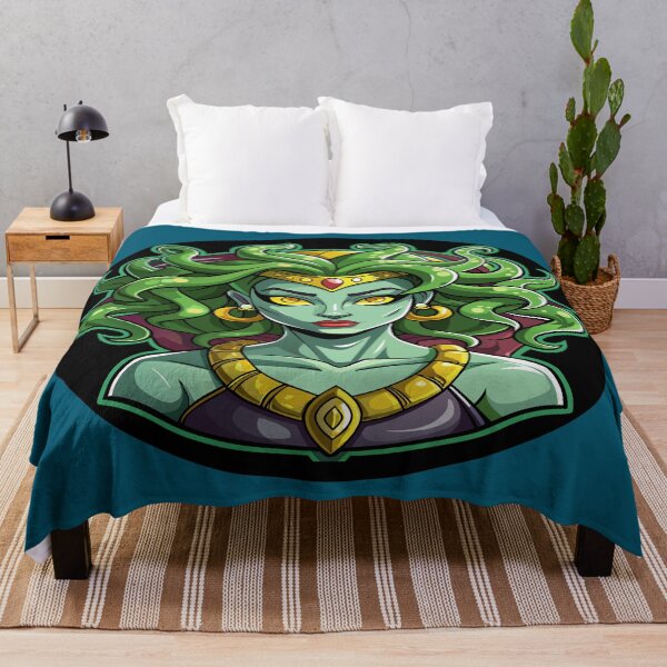 Item preview, Serpent's Sovereign,Portrait of Medusa designed and sold by AgarutanPrint.
