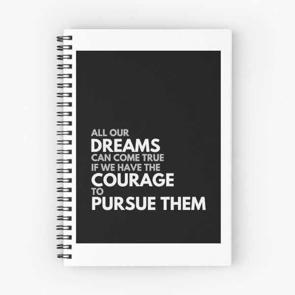 Item preview, All Our Dreams Can Come True - Motivational designed and sold by BlckBrd-Dan.