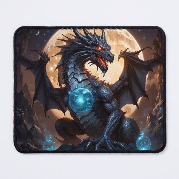 Item preview, Lunar Luminary: Guardian of Moonlit Mysteries designed and sold by MysticFable.
