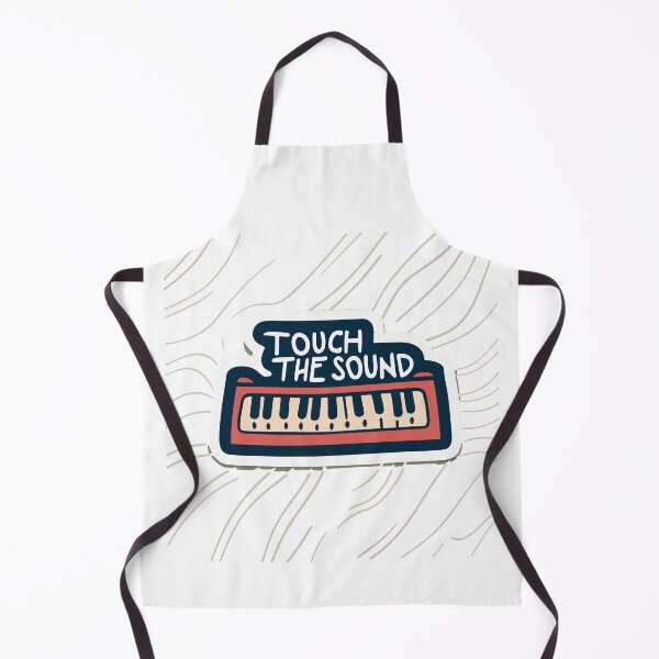 Item preview, Touch the Sound - Abstract Digital Piano & Sound Waves designed and sold by NiftyWrx.
