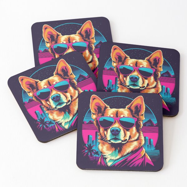 Item preview, Canine glasses the accessory that turns your furry friend into a true fashion influencer, inspiring other dogs and humans to adopt a unique and authentic style designed and sold by Pulsant  Paintings.