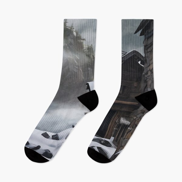 Item preview, Solitude Amidst the Misty Mountains designed and sold by joejiing.