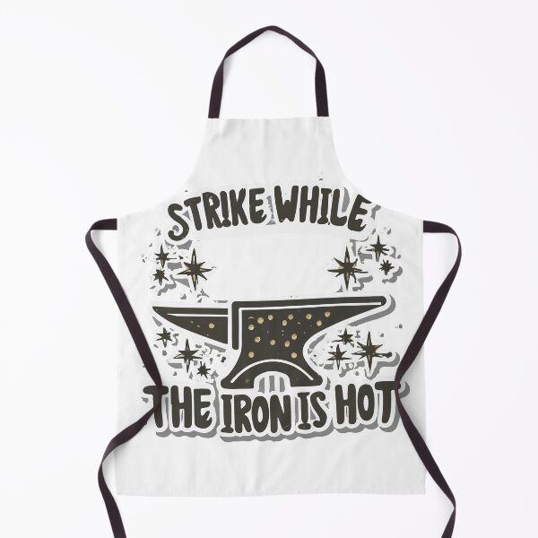 Item preview, Minimalist Blacksmith Anvil & Sparkles Motivational Quote designed and sold by NiftyWrx.