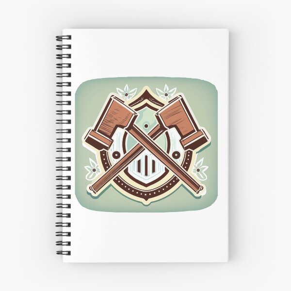 Item preview, Vintage Blacksmith Hammers and Shield Emblem designed and sold by NiftyWrx.