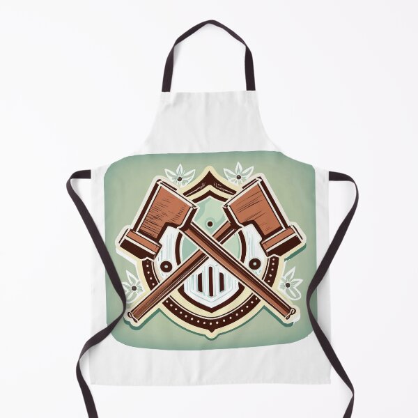 Item preview, Vintage Blacksmith Hammers and Shield Emblem designed and sold by NiftyWrx.