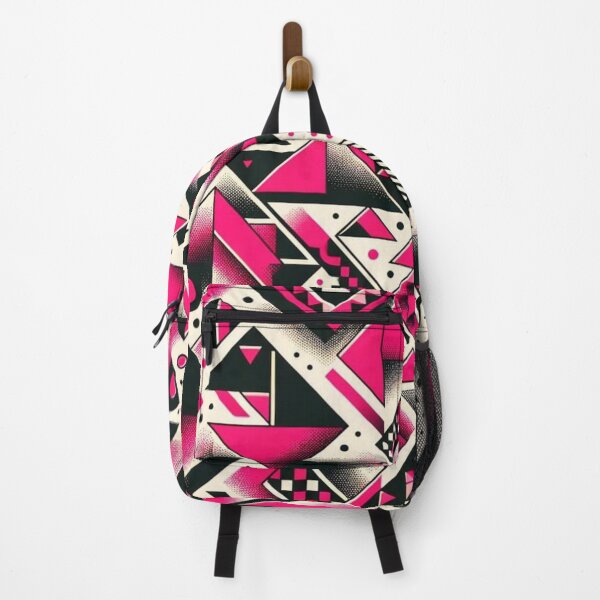 Artikelvorschau, Design Dreieck Abstrakt Retro 1980 Ton Pink entworfen und verkauft von Blessinger77.