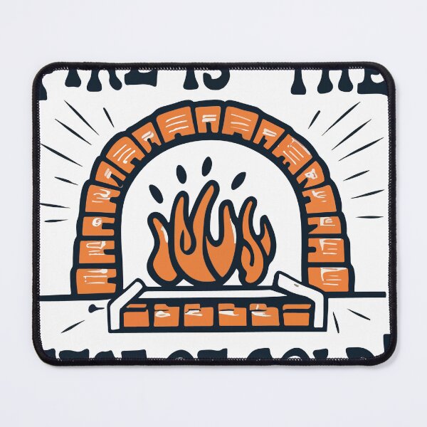 Item preview, Retro Blacksmith Forge With Inspirational Quote designed and sold by NiftyWrx.