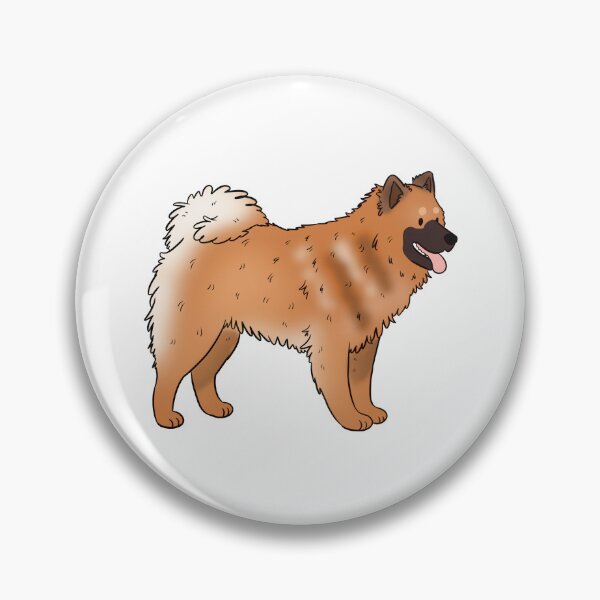 Item preview, Cute Eurasier dog art designed and sold by Yaragold.