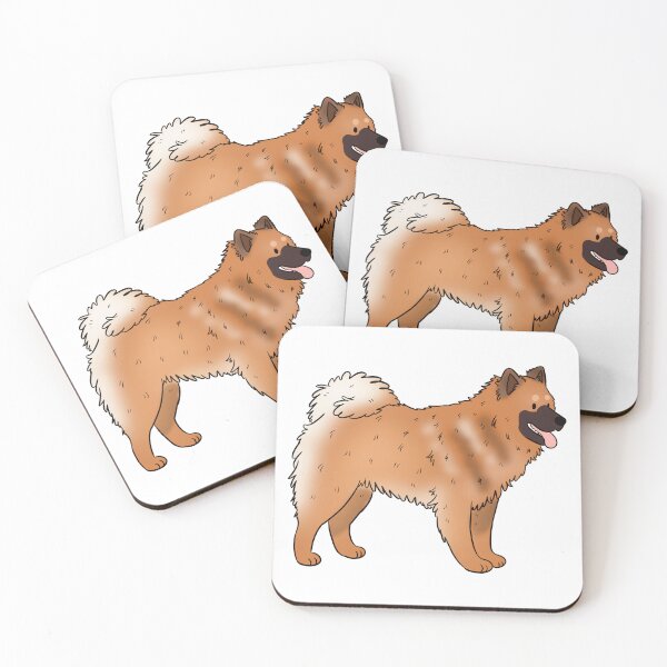 Item preview, Cute Eurasier dog art designed and sold by Yaragold.