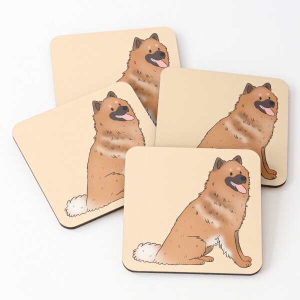 Item preview, Cute Eurasier dog art designed and sold by Yaragold.