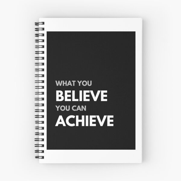 Item preview, What You Believe You Can Achieve - Motivation designed and sold by BlckBrd-Dan.