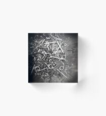 Scattered Acrylic Block