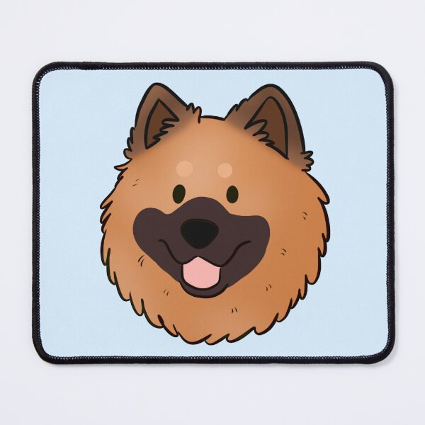 Item preview, Cute Eurasier dog face art designed and sold by Yaragold.