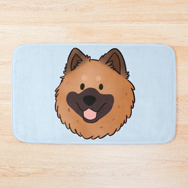 Item preview, Cute Eurasier dog face art designed and sold by Yaragold.