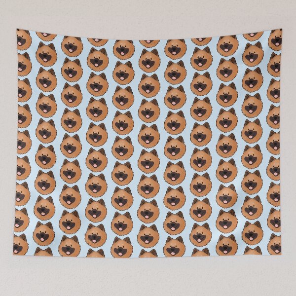 Item preview, Cute Eurasier dog face art designed and sold by Yaragold.