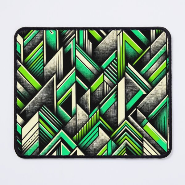 Item preview, Retro Triangular Design 1980 Green tone designed and sold by Blessinger77.