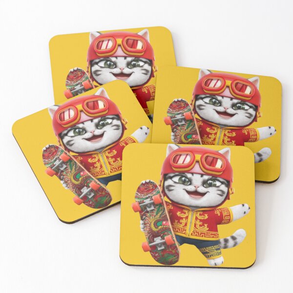 Item preview, "MEOW MINI SKATEBOARD" designed and sold by Obinne.