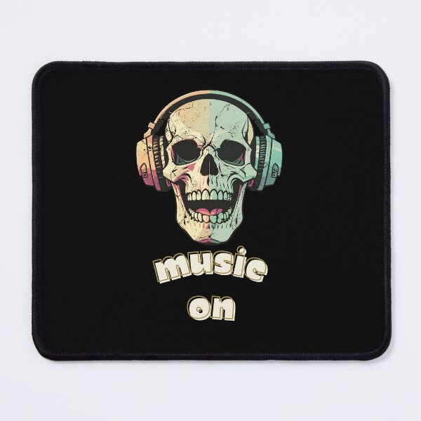 Item preview, Groove Beyond the Grave: Skeleton - Music On Design designed and sold by zingster.
