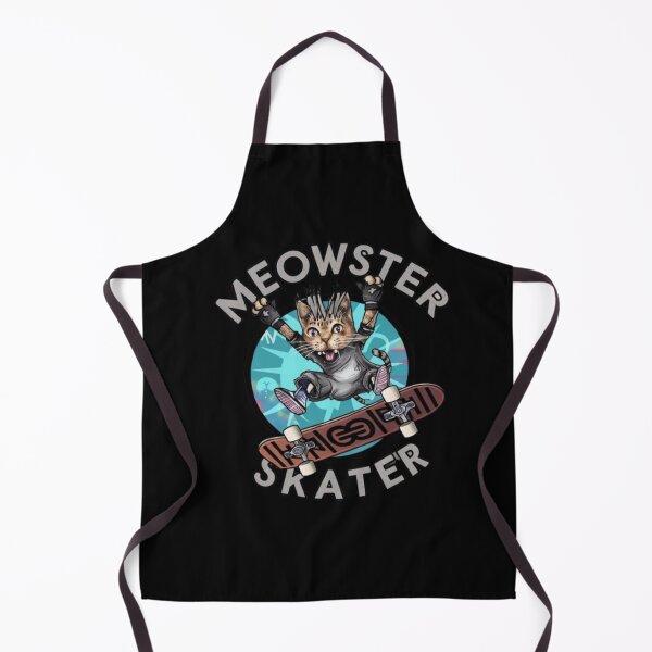 Item preview, "MEOW MINI SKATEBOARD". FUNNY MEOW SKATEBOARD designed and sold by Obinne.