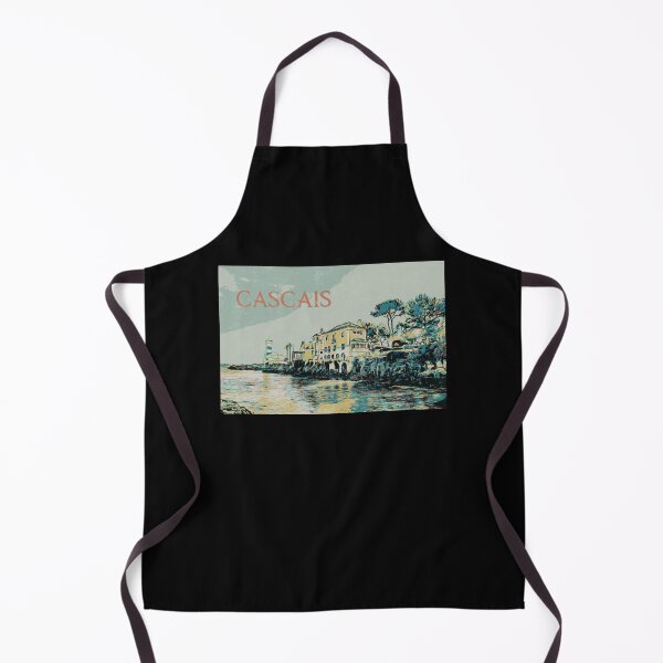 Item preview, Cascais Lighthouse and Casa de Santa Maria Illustration designed and sold by Lemomo-artworks.